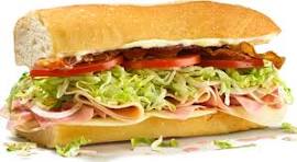Item FL 43 - FIVE Gift Cards for a Free Sub (when you purchase another) valued at $45