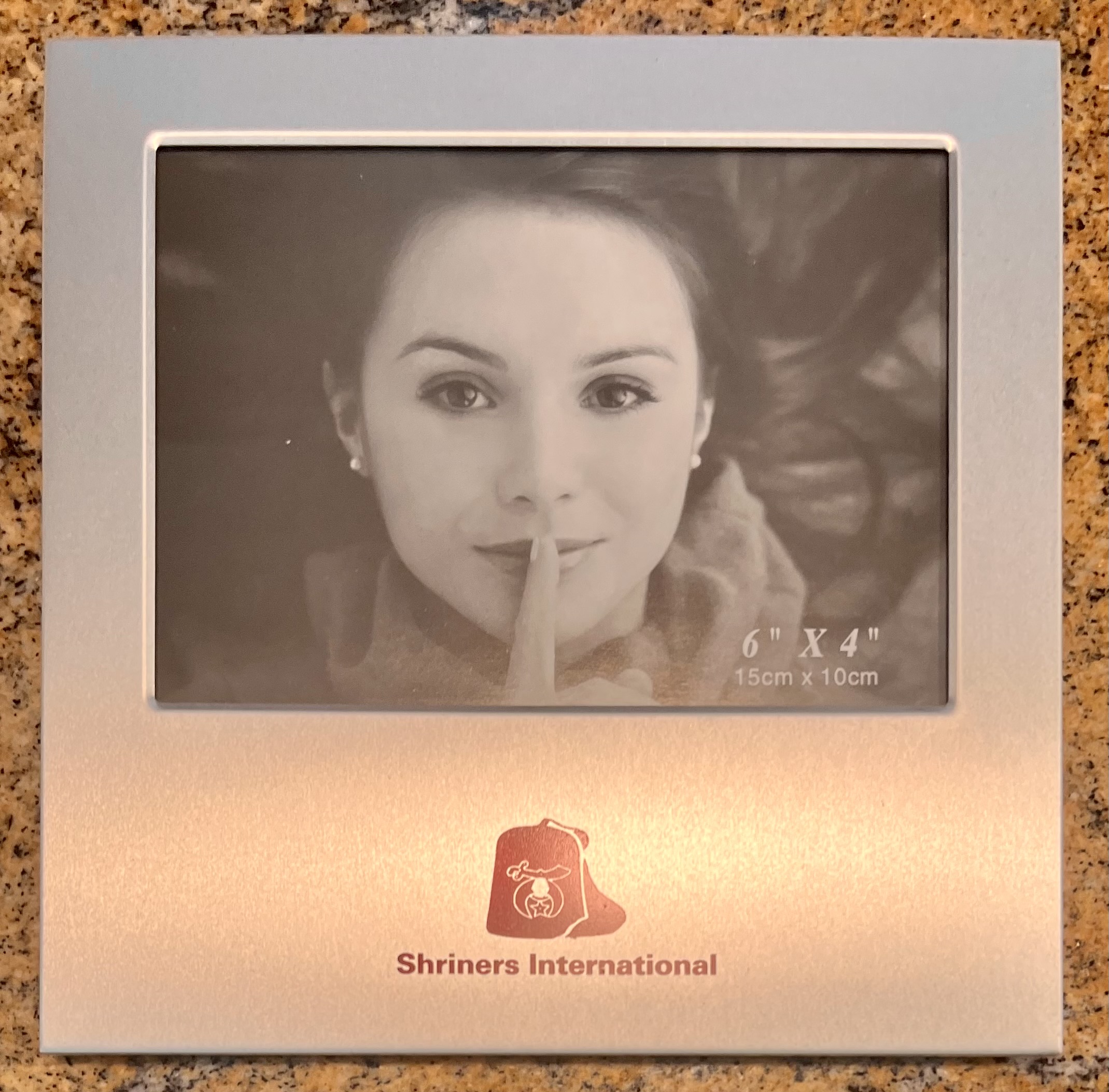item SH 10 - Shriners International Photo Frame valued at $15
