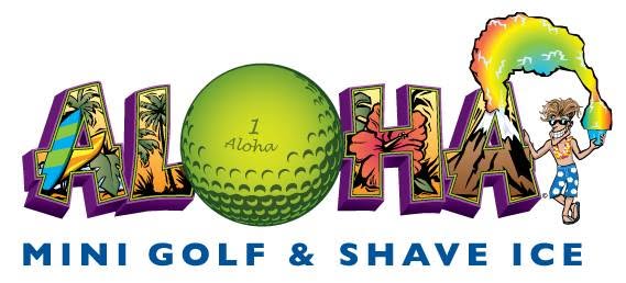 Item SG 1 - TWO mini golf coupons each for TWO people at Aloha Mini Golf and Shave Ice in Kirkwood valued at $40